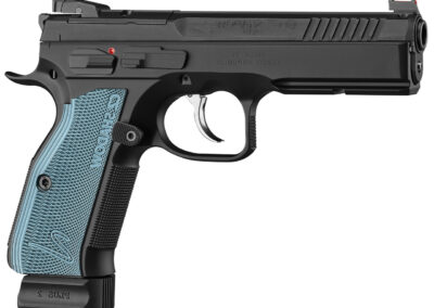 CZ SHADOW 2 – 9×19, 19rnd. nickel black polycoat, manual safety #0424-0741-EJMSASX